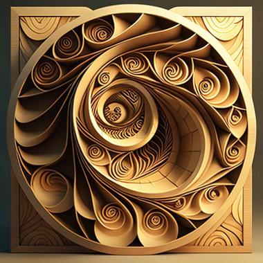 3D model golden ratio (STL)